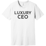 Charcoal Luxury CEO - Short Sleeve Men's T-Shirt