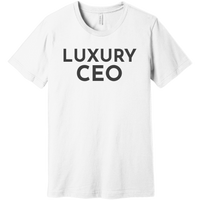 Charcoal Luxury CEO - Short Sleeve Men's T-Shirt