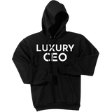 White Luxury CEO - Pullover Hooded Sweatshirt