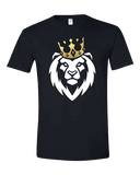 Lion Head-Only - Short Sleeve Men's T-Shirt