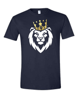 Lion Head-Only - Short Sleeve Men's T-Shirt