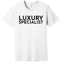 Black Luxury Specialist - Short Sleeve Men's T-Shirt