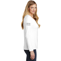 Black Luxe Logo - Long Sleeve Women's T-Shirt