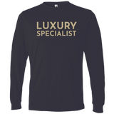 Gold Luxury Specialist - Long Sleeve Men's T-Shirt