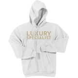 Gold Luxury Specialist - Pullover Hooded Sweatshirt