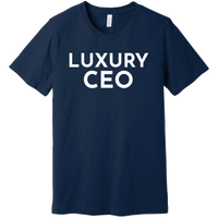 White Luxury CEO - Short Sleeve Men's T-Shirt