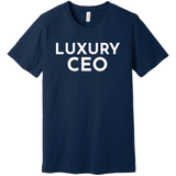 White Luxury CEO - Short Sleeve Men's T-Shirt