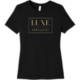 Gold Luxe Logo - Short Sleeve Women's T-Shirt