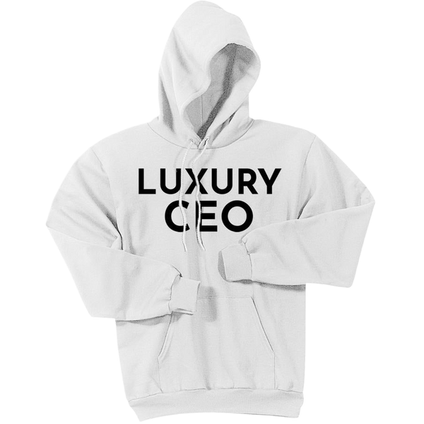 Black Luxury CEO - Pullover Hooded Sweatshirt