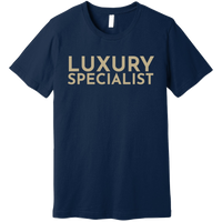 Gold Luxury Specialist - Short Sleeve Men's T-Shirt