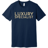 Gold Luxury Specialist - Short Sleeve Men's T-Shirt