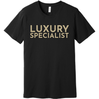 Gold Luxury Specialist - Short Sleeve Men's T-Shirt