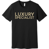 Gold Luxury Specialist - Short Sleeve Men's T-Shirt