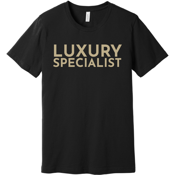 Gold Luxury Specialist - Short Sleeve Men's T-Shirt