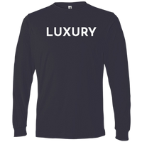 White Luxury - Long Sleeve Men's T-Shirt