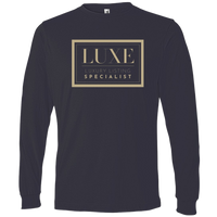 Gold Luxe Logo - Long Sleeve Men's T-Shirt