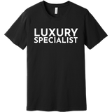 White Luxury Specialist - Short Sleeve Men's T-Shirt