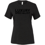 Black Luxury Specialist - Short Sleeve Women's T-Shirt