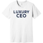 Navy Luxury CEO - Short Sleeve Men's T-Shirt