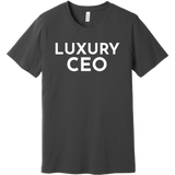 White Luxury CEO - Short Sleeve Men's T-Shirt