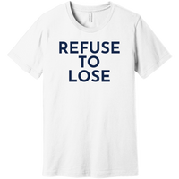 Navy Refuse To Lose - Short Sleeve Men's T-Shirt